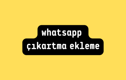 whatsapp çıkartma ekleme