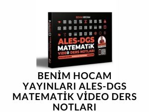 Benim Hocam Yayınları ALES-DGS Matematik Video Ders Notları